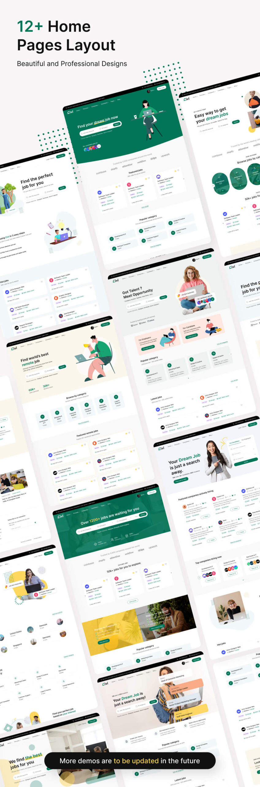 Civi - Job Board WordPress Theme
