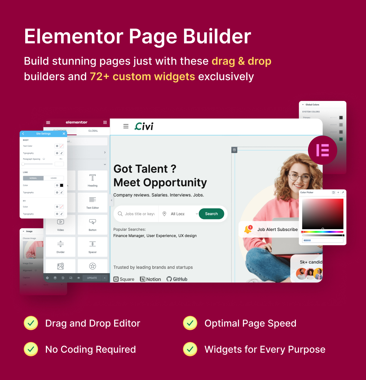 Civi - Job Board WordPress Theme